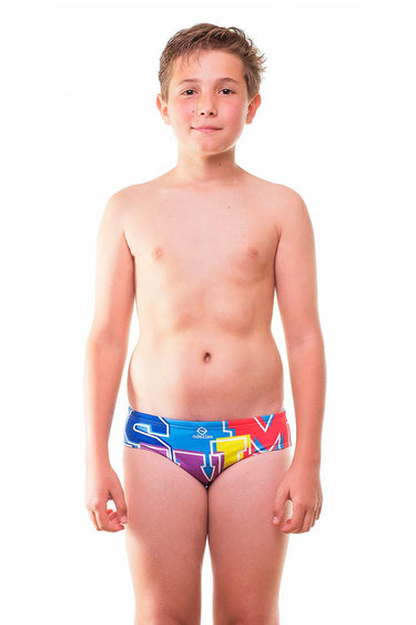 bañador liso hombre Niko Teen - vista principal